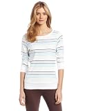 41O7Z%2Bi9wpL. SL160  Pendleton Womens Petite Selena Stripe Tee