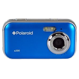 Polaroid CAA-200LC 2MP CMOS Digital Camera with 1.44-Inch LCD Display (Blue)