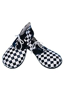 Jumbo Clown Shoes- Checkered (Standard)