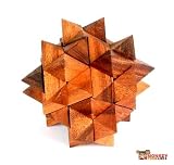 Giant Star Puzzle - Extra Large Wooden Brainteaser