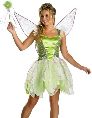 Womens Tinker Bell Deluxe