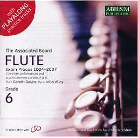 ABRSM Exam Pieces For Flute Grade 6 2004-07 (2 CDs)