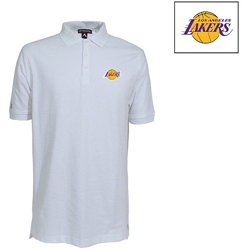 Antigua Los Angeles Lakers Classic Pique Polo