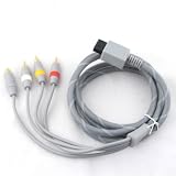 Nintendo Wii HD Component S Audio Video Cable