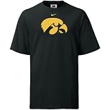 Nike Iowa Hawkeyes Black Classic Logo T-shirt
