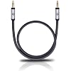 Oehlbach i-Connect J-35  Mobiles Audiokabel, 3,5 mm Klinke auf 3,5 mm Klinke  schwarz  1.50 m