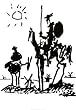 Don Quixote, c.1955 Art Poster Print by Pablo Picasso, 24x36