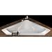 Carver Tubs NW7272 72 inch x 72 inch Corner Whirlpool Bathtub I Package - 6 Jets w/ Free Shipping!