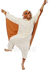 Flying Squirrel Kigurumi - Adult Costume