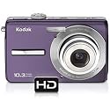 Kodak EASYSHARE M1063 - Digital camera - compact - 10.3 Mpix - optical zoom: 3 x - supported memory: MMC, SD, SDHC - purple