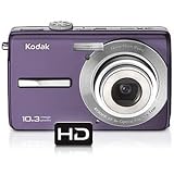 Kodak EASYSHARE M1063 - Digital camera - compact - 10.3 Mpix - optical zoom: 3 x - supported memory: MMC, SD, SDHC - purple