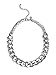 G by GUESS Women's Silver-Tone Oversized Chain Necklace