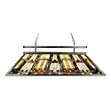 Quoizel TFIK348VA Inglenook 17-1/2-Inch Island Chandelier with Three Lights, Valiant Bronze Finish