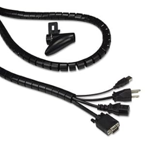 n.com: Innovera Cable Organizer Coiled Tube,