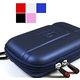 Eva Nylon Hard Shell Carrying Case Compatible with Garmin Nuvi 650 660 670 680 710 750 760 770 780 850 860 880 755T 765T 775T 785T GPS Vehicle Navigator (Many Color Available)