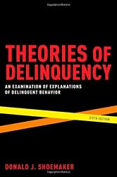 Theories of Delinquency: An Examination of Explanations of Delinquent Behavior