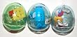 Wind-Up Toys, Set of 3 with Plastic Egg Banks, Swimmer, Juice Box and Submarine (1 Set)