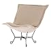 Kitchen & Housewares : Antique Linen Puff Chair Furniture Rocker