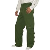 2 PIECE BONUS PACK: Green Mens VANS Waterproof Ski Snowboard Snow Pants & Adidas Toque... by Vans