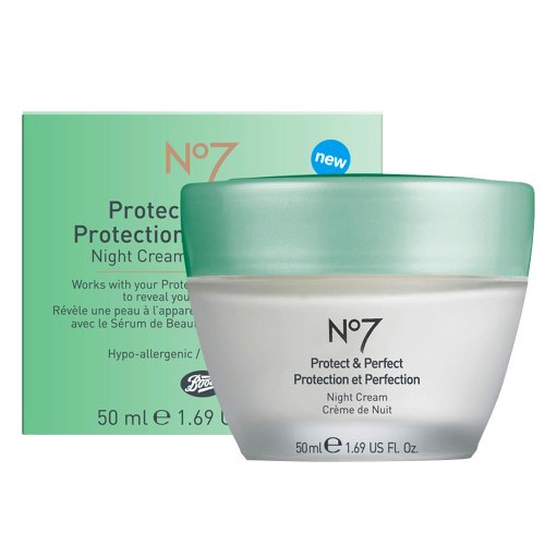 Boots No7 Protect and Perfect Night Cream - 1.69 oz.