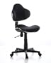 HJH OFFICE 634120 Kinder B�rostuhl / Drehstuhl Kiddy GTI-2, schwarz / grau