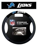 NFL Detroit Lions Poly-Suede Steering Wheel Cover