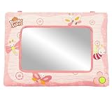 Bright Starts Pink Peek A Boo Mirror