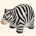 Zebra money bank