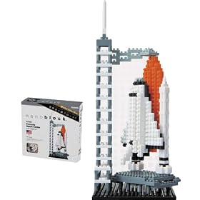 Nanoblock Nbh014 Space Center (Red and White)