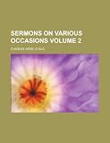 Sermons on various occasions Volume 2