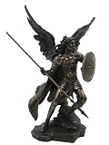 Archangel Saint Raphael Statue Real Bronze Powder Cast Sculpture 13 1/4-inch Reviews 41O80ZxSxfL. SL160 Steve Miller Signature Collection , Montana Silversmiths, Ghost Horses, Sculpture