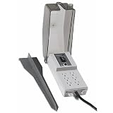 Hubbell All-Weather 6-Outlet Outdoor Strip with 10-Foot Cord and Photocell Switch #FB3009