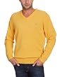 GANT SOLID LAMBSWOOL V-NECK 83502 Herren Pullover, Gr. (L), Grau (92 )
