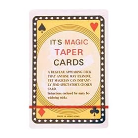 Magic Tricks | Playing Cards: Tapered