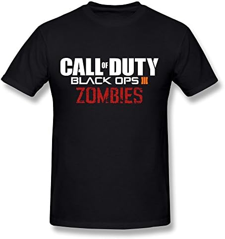 ZJNEW Men's Black Ops 3 Zombies T-Shirt