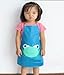 New Cute Child's Children Waterproof Apron Cartoon Frog Printed Painting Cooking