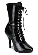 4 1/2 Inch Heel Lace-Up Ankle/Midcalf Boot Women'S Size Shoe