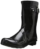 Western Chief Women's Classic Mid Rain Boot, Black, 7 M US