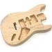 Mighty Mite Ash Stratocaster Electric Guitar Body - Unfinished