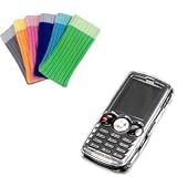 W810i BOX SET - CRYSTAL HARD CASE & 6 SOCKS FOR SONY ERICSSON W810i MOBILE PHONE