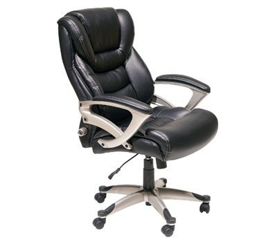 Serta Executive High-Back Chair, Black