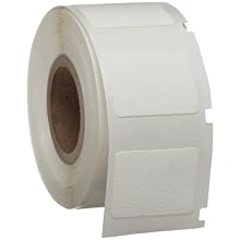 Brady WML-511-502 I.D. PRO Plus LS2000 And BradyMarker 0.75" Height, 1" Width, B-502 Repositionable Vinyl Cloth White Color XC Plus Printer Labels (250 Per Roll)
