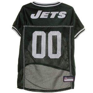 New York Jets Dog Jersey - Medium Size