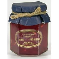 Christian Hjort Collection - Rotweingelee mit Blattgold, 180ml