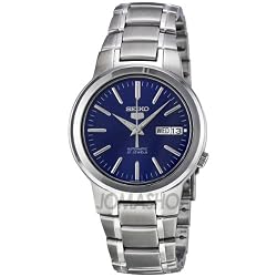 Seiko Men's SNKA05K Seiko 5 Automatic Blue Dial Stainless Steel Watch
