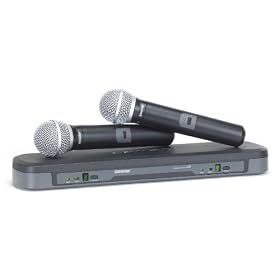 Shure PG288/PG58 Dual Vocal Wireless System, H7