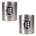 Detroit Tigers MLB 2pc Stainless Steel Can Holder Set- Primary Logo by Great American Products