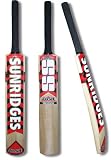 SS Sunridges Josh Kashmir Willow Cricket Bat, Short handle, Full Adult Size