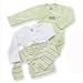 Gerber Long Sleeve Side Snap Onesies, 3 Pack, Neutral, Newborn