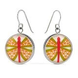 Dragonfly Earrings - Available in 3 colors.